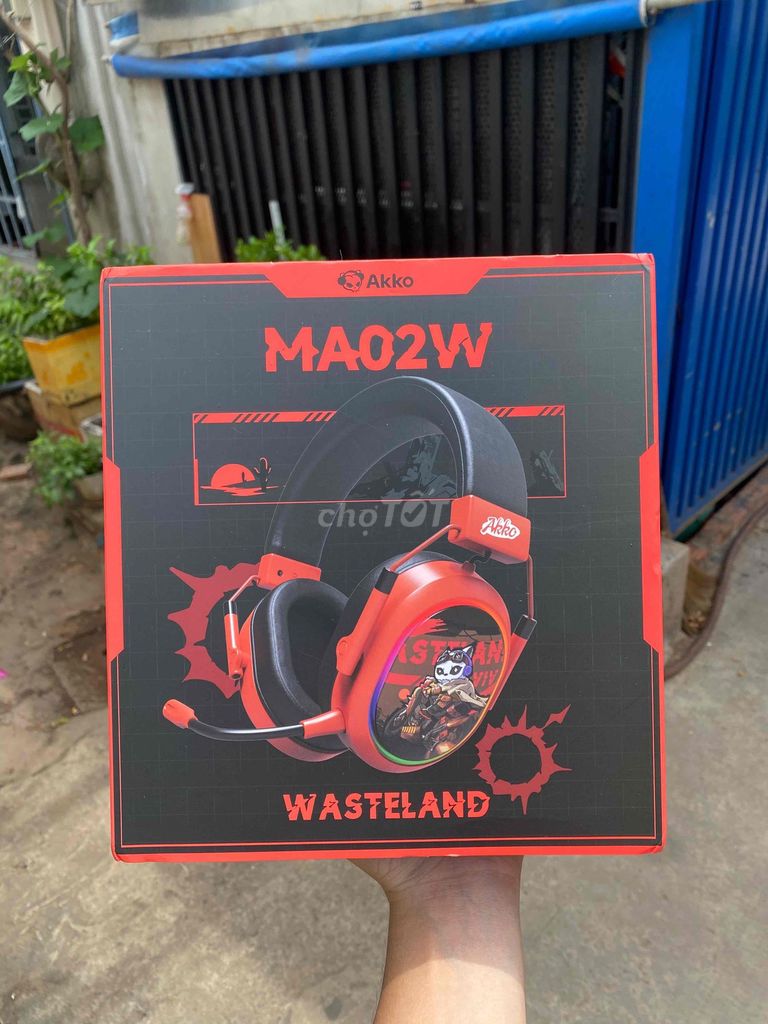 Tai nghe gaming Akko MA02W Đỏ Đen 3 chế độ. Mua bán Thiết bị chơi game tại Huyện Hóc Môn Tp Hồ Chí Minh được đăng bởi Đặng Vinh hình 1