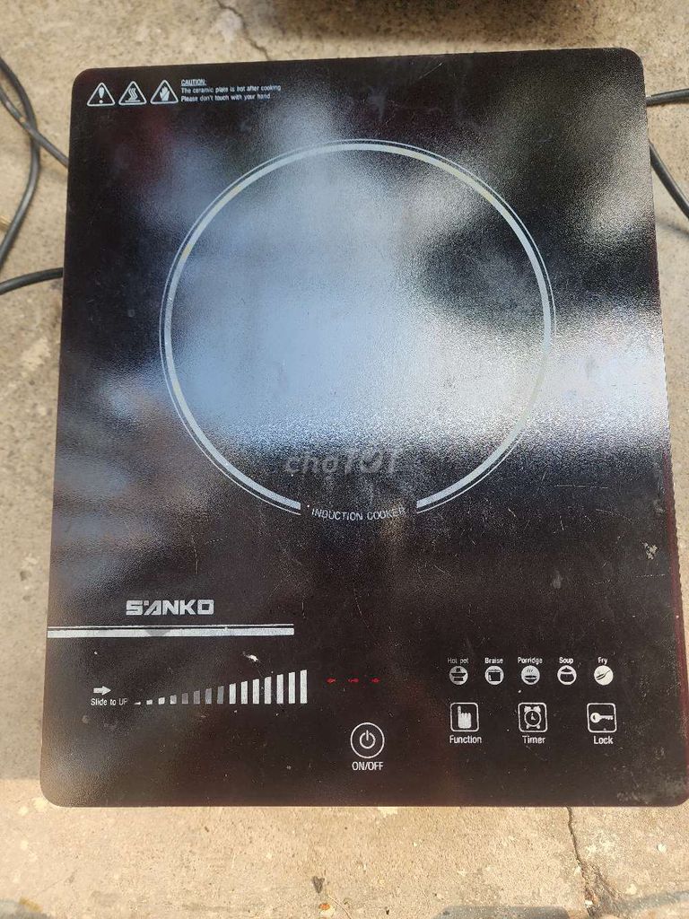 Bếp từ Sanko SK-2018 Đen. Mua bán Bếp, lò, đồ điện nhà bếp tại Thành phố Thủ Đức Tp Hồ Chí Minh được đăng bởi Chinh Chuyen hình 1