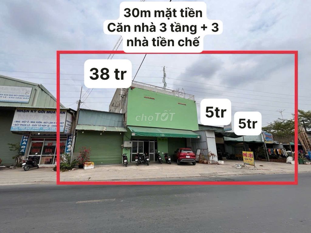 Chính Chủ Bán Nhà Xưởng 1400m2 MT30m Gần Chợ Hóc Môn Trả Góp 20%