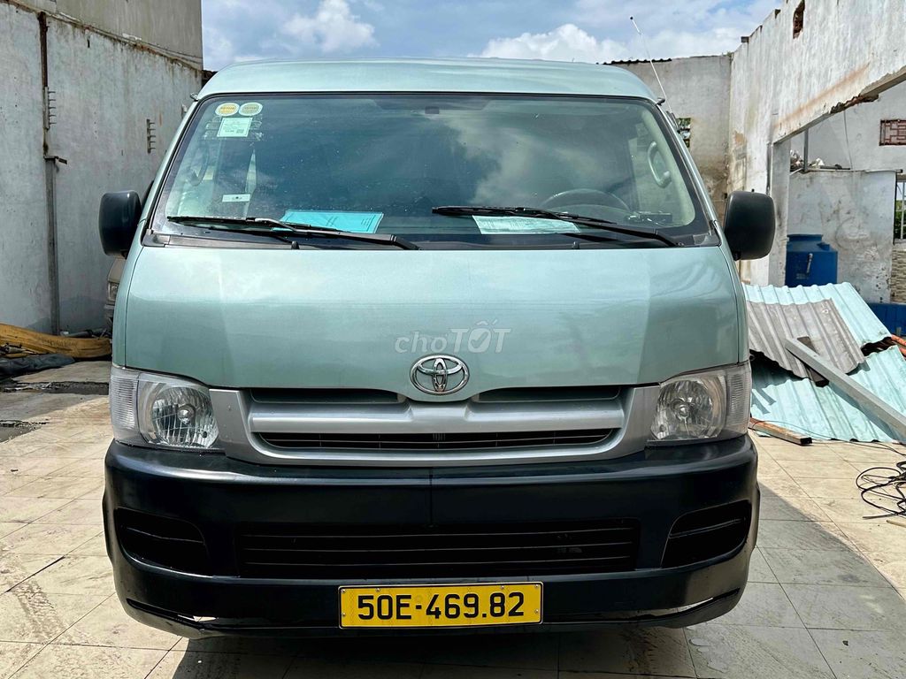 Toyota Hiace 2008 - 123 km. Mua bán Ô tô tại Quận Bình Tân Tp Hồ Chí Minh được đăng bởi Huỳnh tấn pha hình 3