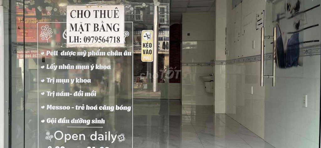 CHO THUÊ MẶT BẰNG KINH DOANH, BUÔN BÁN