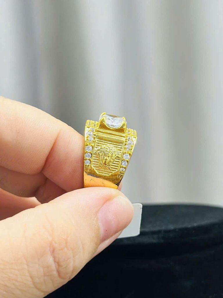 Nhẫn Nam Đồng hội xi vàng 610. Mua bán Phụ kiện thời trang khác tại Thành phố Hà Tiên Kiên Giang được đăng bởi PHỤ KIỆN TRANG SỨC HQ hình 1