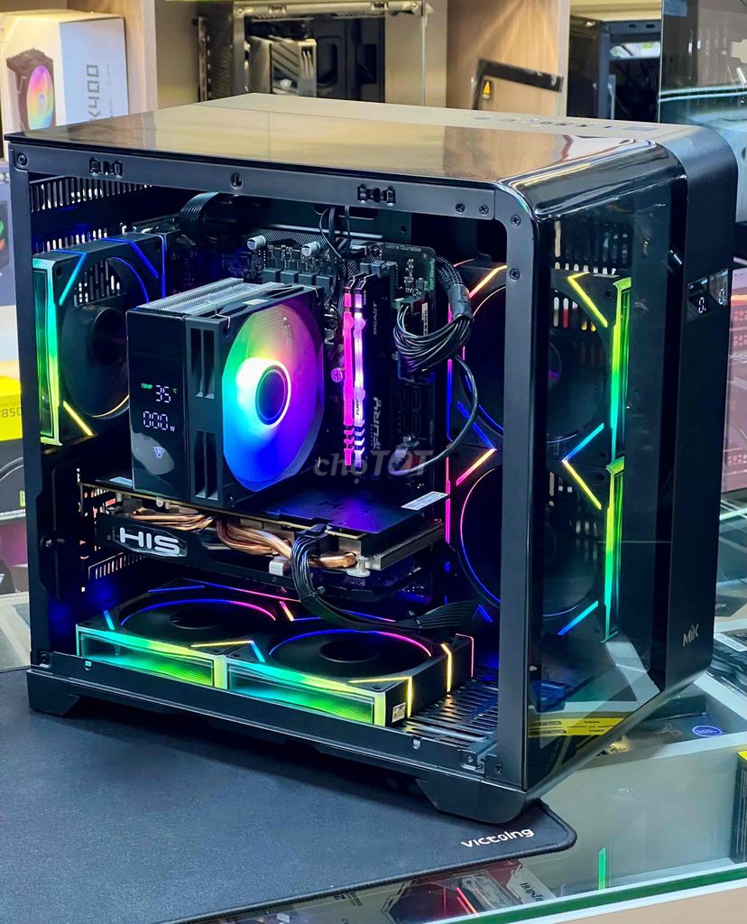 Máy Game Online bể cá cong i5-12th ram 16G. Mua bán Máy tính để bàn tại Thành phố Buôn Ma Thuột Đắk Lắk được đăng bởi Hoàng Quý hình 1