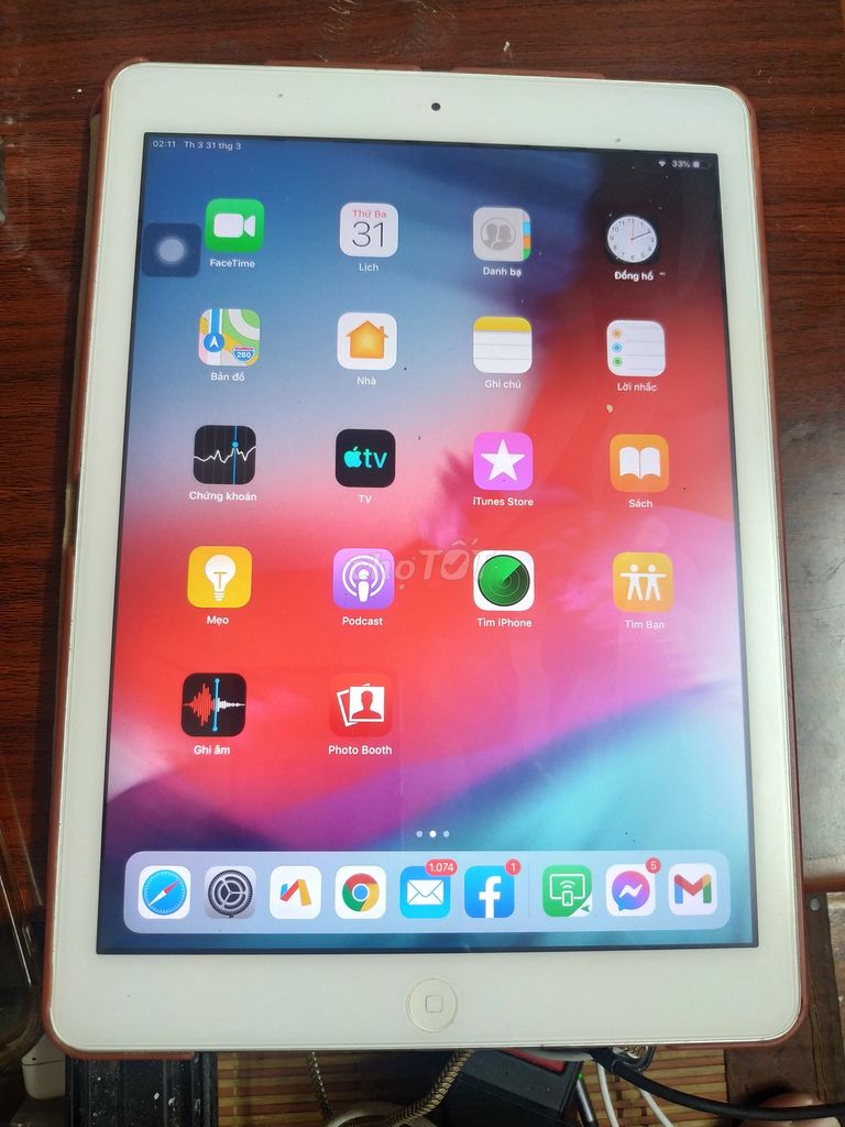 Apple iPad Air 64GB Trắng. Mua bán Máy tính bảng tại Quận Ba Đình Hà Nội được đăng bởi Nguyễn thành lưu hình 1