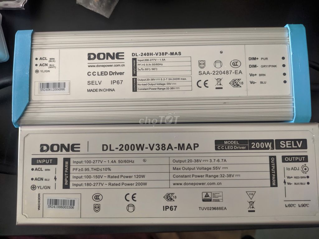 THANH LÝ NGUỒN LED DONE xịn - có VAT