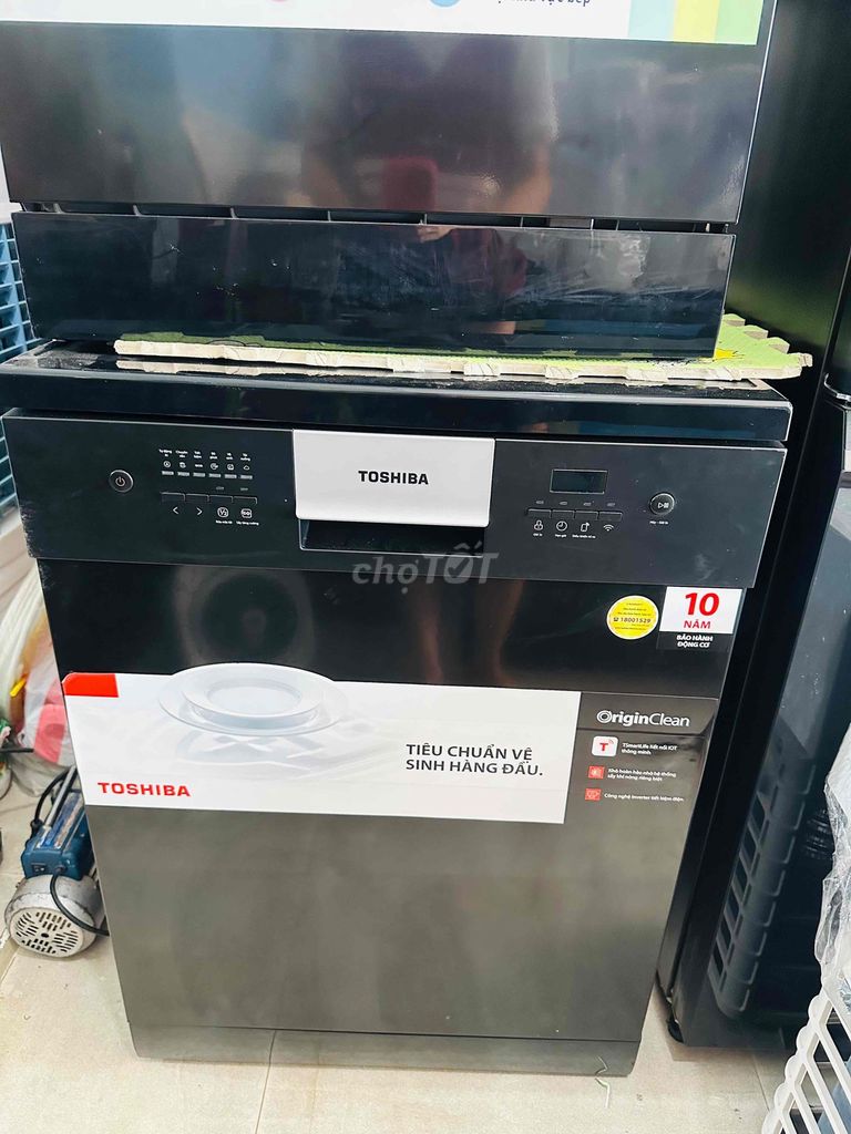 Máy rửa bát Toshiba DW-15F9(B)-VN. Mua bán Bếp, lò, đồ điện nhà bếp tại Quận Cẩm Lệ Đà Nẵng được đăng bởi Mỹ Mỹ hình 1