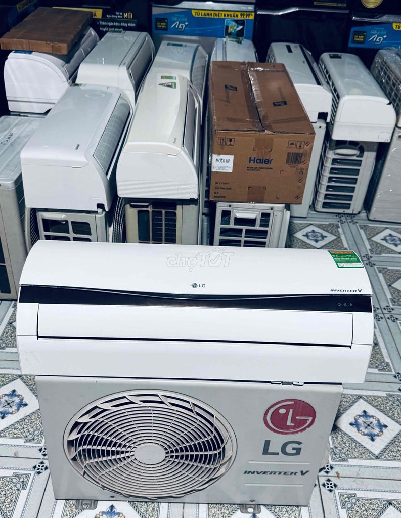 Máy lạnh LG Inverter V Trắng liên hệ để biet thêm. Mua bán Máy lạnh, điều hoà tại Thành phố Thủ Dầu Một Bình Dương được đăng bởi Diệu Hiền  hình 1