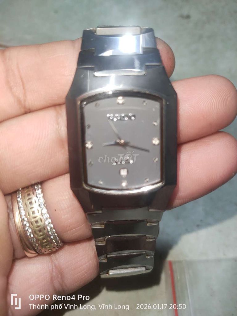Đồng hồ RADO Nam Đá nguyên khối. Mua bán Đồng hồ tại Thành phố Vĩnh Long Vĩnh Long được đăng bởi UY TÍN Chất lượng giá rẻ  hình 1