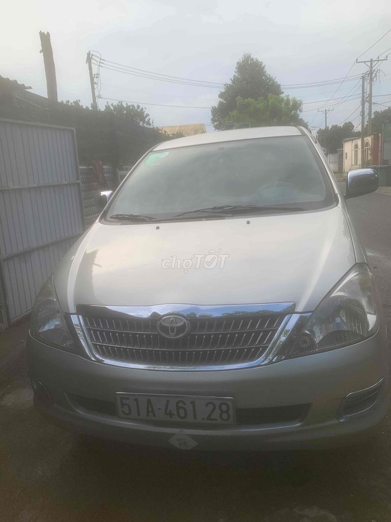 Toyota Innova 2006 G - 233000 km bạc xe chất