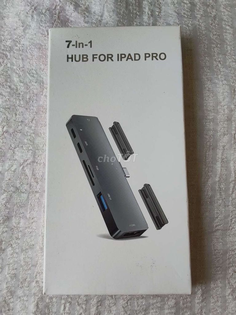 Hub 7 trong 1 dành cho IPAD Pro 2020

HDMI,JAC 3.5