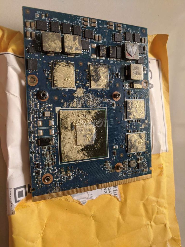 Card màn hình laptop AlienWare Nvidia Geforce M17x. Mua bán Linh kiện (RAM, Card...) tại Thành phố Thủ Đức Tp Hồ Chí Minh được đăng bởi Tùng Dương hình 1