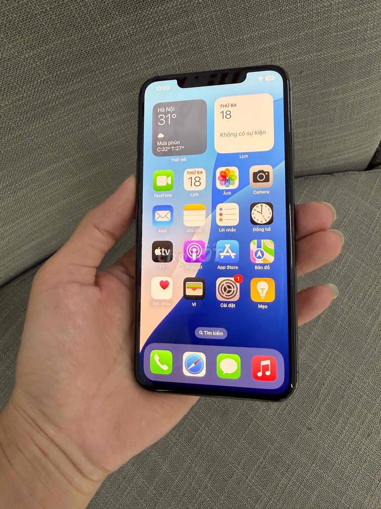 Apple iPhone Xs Max 64GB quốc tế zin all. Mua bán Điện thoại tại Quận Ninh Kiều Cần Thơ được đăng bởi LyN hình 1