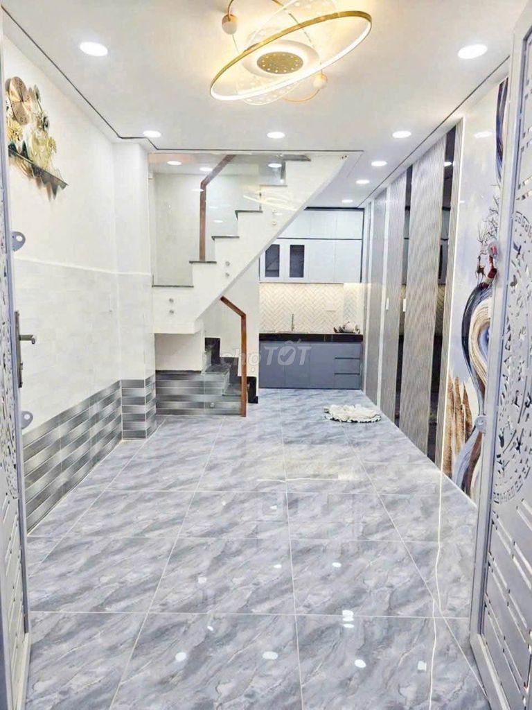 Nhà mới xây 100% , hẻm 167 Phạm Hữu lầu