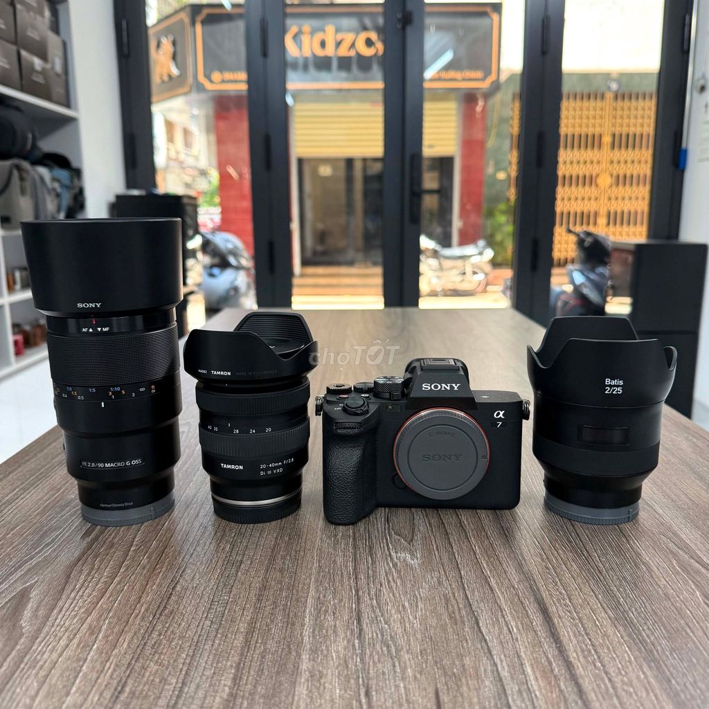 Sony A74 mark IV & 20-40 F2.8 & 25 F2.0 & 90 F2.8. Mua bán Máy ảnh, Máy quay tại Quận Thanh Xuân Hà Nội được đăng bởi Máy Ảnh Nguyễn Cường hình 1