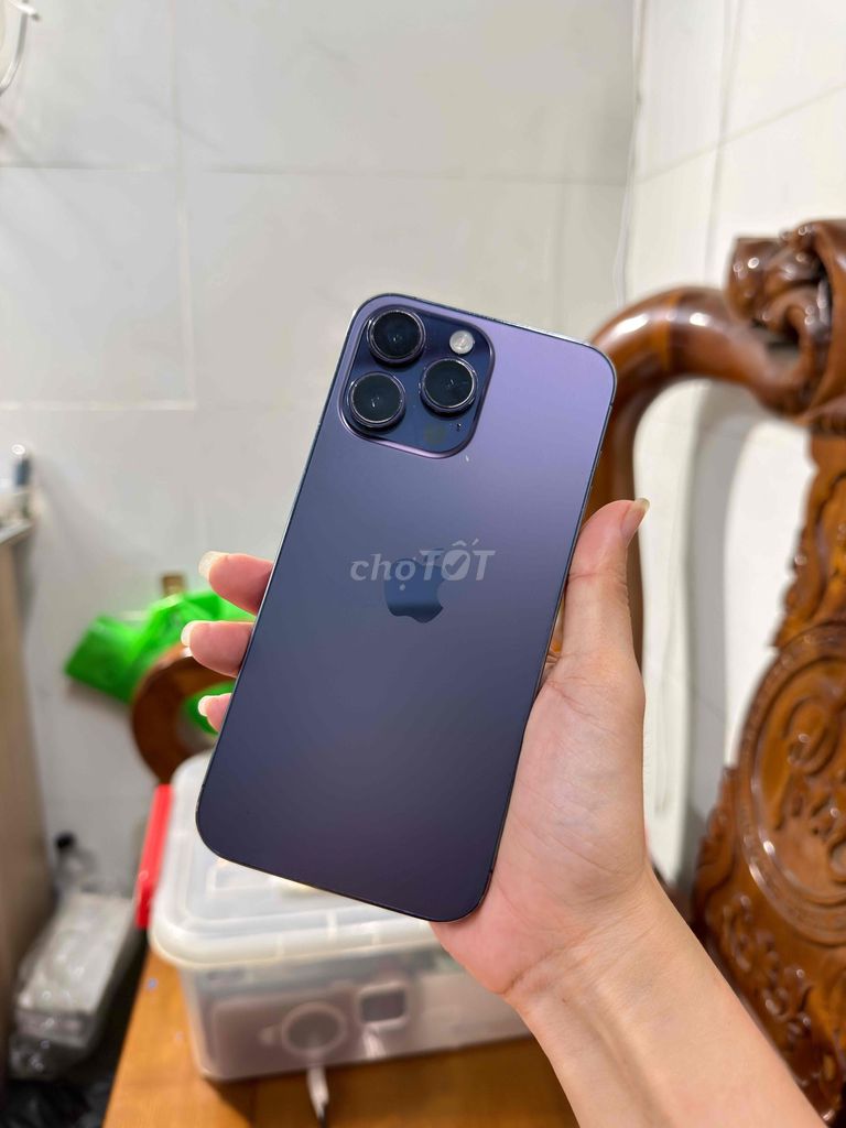 iPhone 14 Pro Max 128GB Tím Mỹ. Mua bán Điện thoại tại Thành phố Biên Hòa Đồng Nai được đăng bởi Huỳnh  hình 1