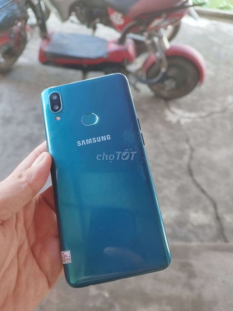 Samsung Galaxy A10s 32GB Xanh ngọc. Mua bán Điện thoại tại Huyện Phúc Thọ Hà Nội được đăng bởi keznai9999 hình 1