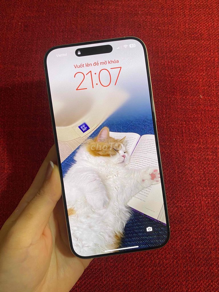 iPhone 15 Pro Max 512GB Titan trắng Bản Mỹ 99%. Mua bán Điện thoại tại Quận Hoàng Mai Hà Nội được đăng bởi Nguyễn Hà My hình 1