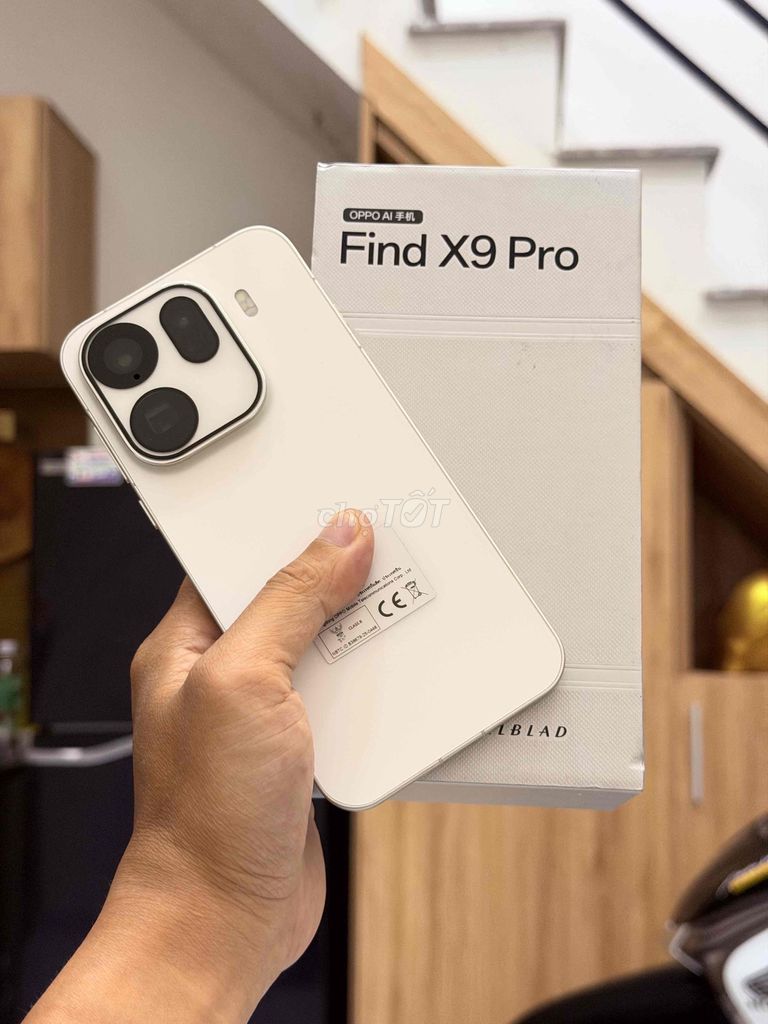OPPO FIND X9 PRO TRẮNG 16/512GB QUỐC TẾ MDM FULLBO. Mua bán Điện thoại tại Thành phố Thủ Đức Tp Hồ Chí Minh được đăng bởi Minh Nhựt hình 1