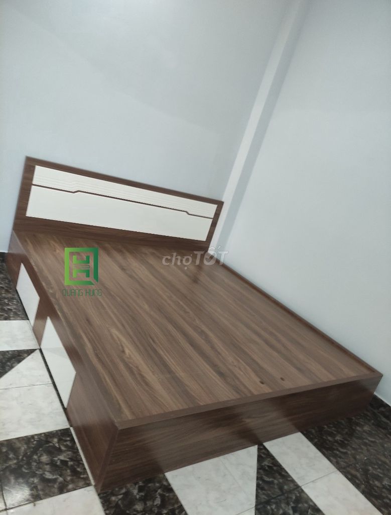 GIƯỜNG NGỦ HIỆN ĐẠI- GIƯỜNG GỖ CAO CẤP- GIÁ RẺ. Mua bán Giường, chăn ga gối nệm tại Quận Tân Phú Tp Hồ Chí Minh được đăng bởi Nội Thất Quang Hùng TD hình 1
