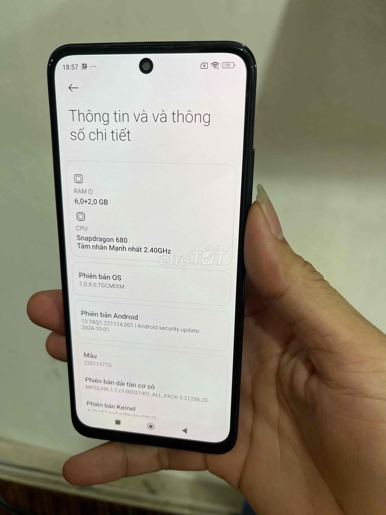 Redmi Note 11 6+2gB/128 máy dùng mượt tôt full cn. Mua bán Điện thoại tại Quận Hải Châu Đà Nẵng được đăng bởi phan văn hiệp hình 1