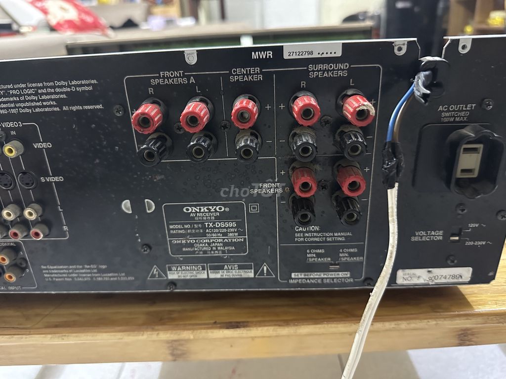 Amply Onkyo TX-DS595. Mua bán Tivi, Âm thanh tại Quận Nam Từ Liêm Hà Nội được đăng bởi Hưng hình 1