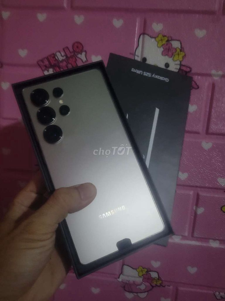 Samsung Galaxy S23 Ultra Xám Còn bảo hành. Mua bán Điện thoại tại Huyện Châu Thành Tiền Giang được đăng bởi Cầm đồ thanh lý  hình 1