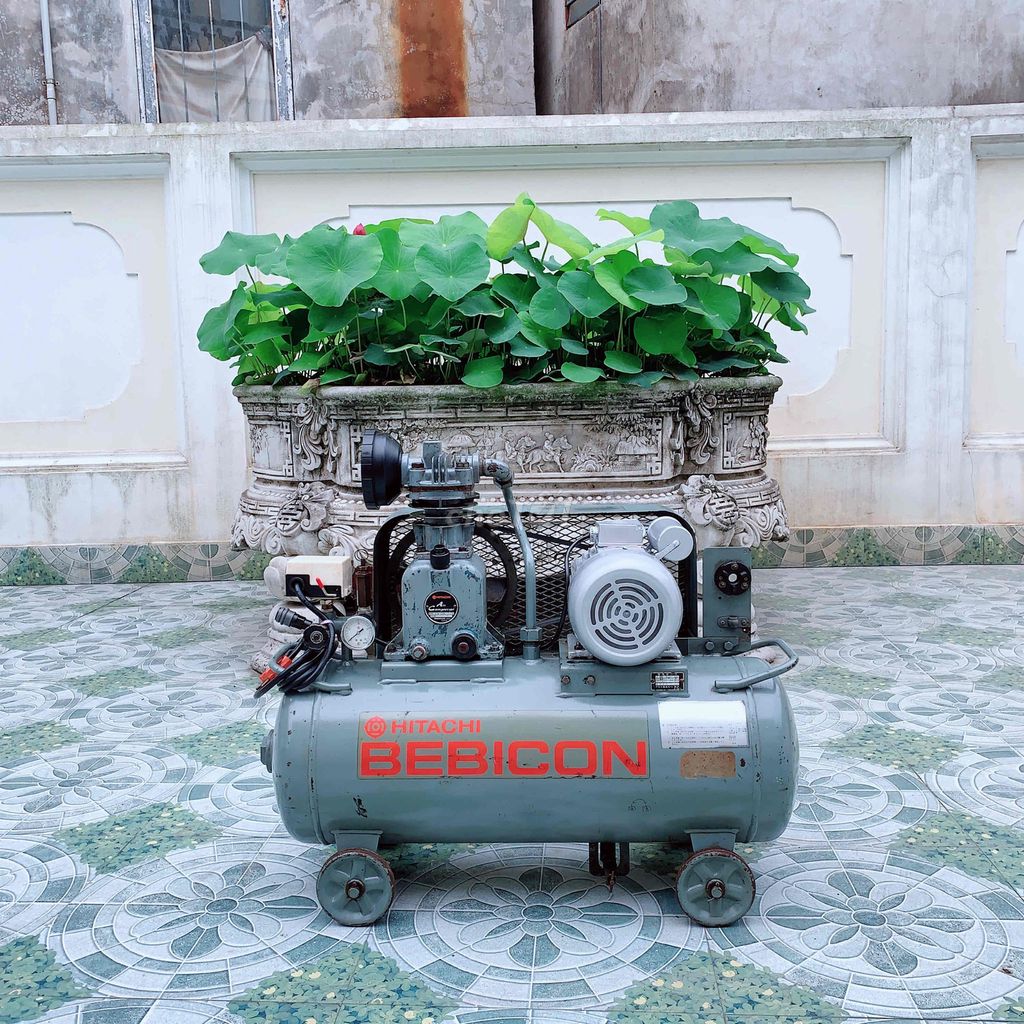 Máy nén khí Hitachi Bebicon 50L Bãi Nhật. Mua bán Đồ chuyên dụng, Giống nuôi trồng tại Huyện Gia Lộc Hải Dương được đăng bởi Điện máy nhật úc hình 1