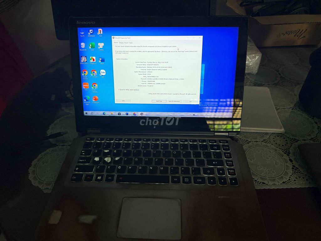 Laptop Lenovo i5 4210u 4GB/128GB. Mua bán Laptop tại Huyện Hóc Môn Tp Hồ Chí Minh được đăng bởi Đam mê công nghệ hình 1