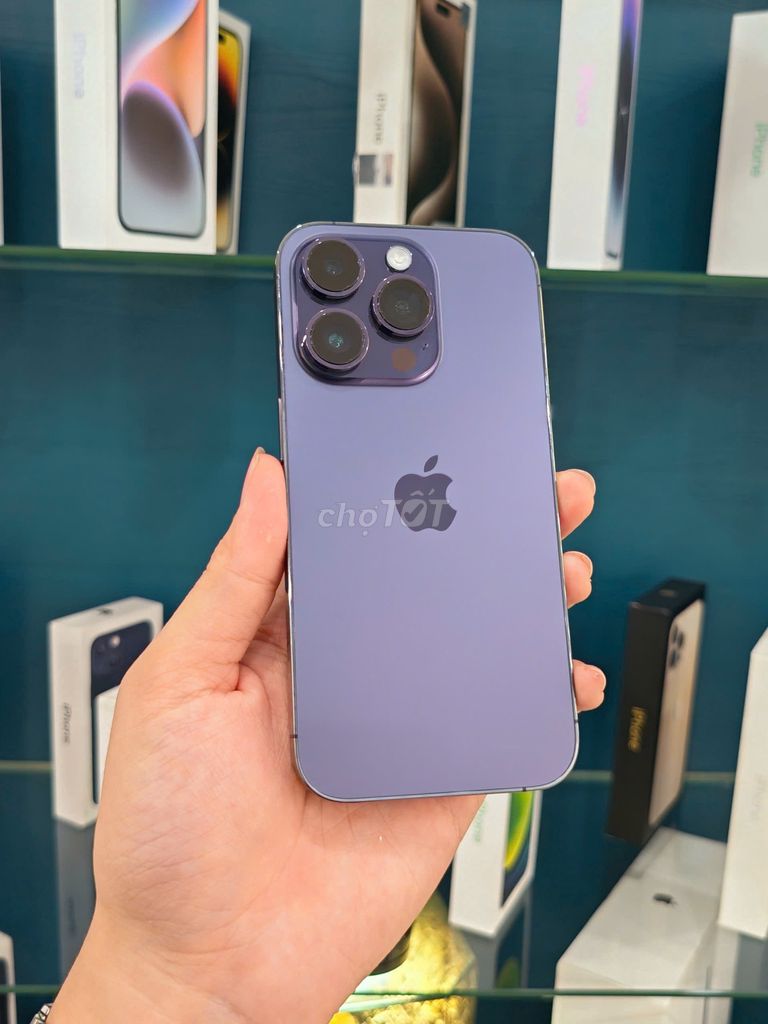 iPhone 14 Pro 256GB Tím Quốc Tế Zin Áp Có khay Sim. Mua bán Điện thoại tại Quận Phú Nhuận Tp Hồ Chí Minh được đăng bởi TYMO Việt Nam hình 1