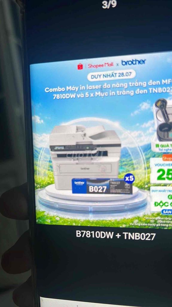 Máy in Brother 7810DW Trắng đen 99%. Mua bán Đồ dùng văn phòng tại Huyện Cần Giuộc Long An được đăng bởi Kim Xứ hình 1