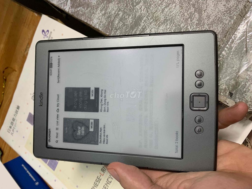 Máy đọc sách Kindle basic gen 4th