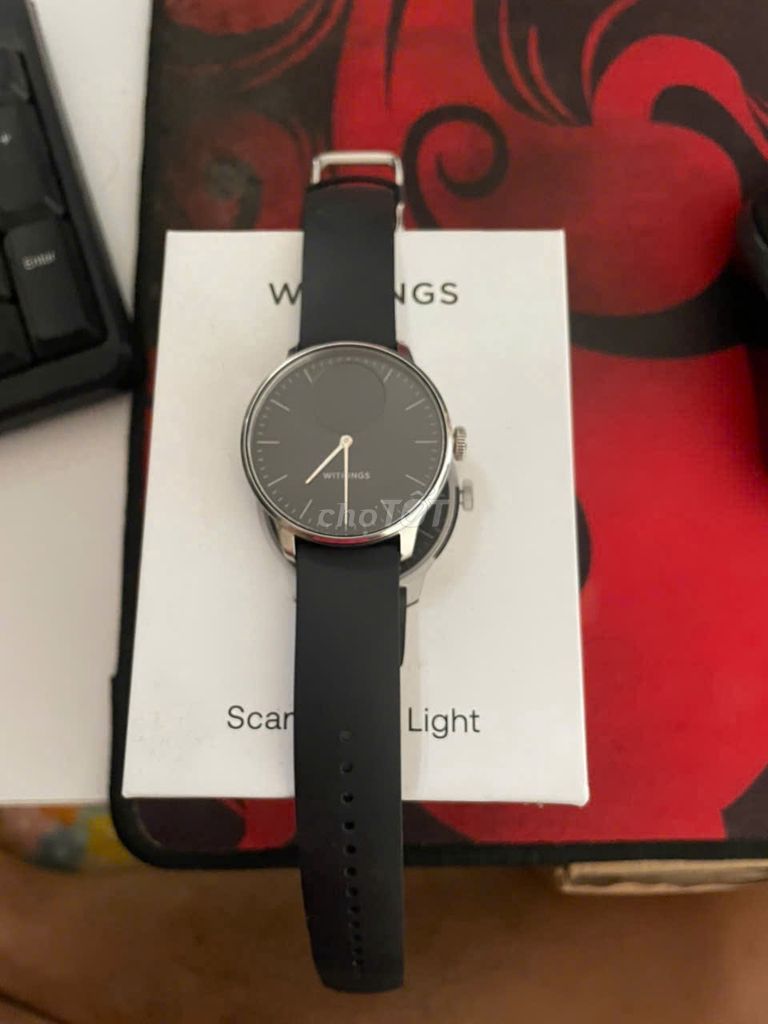 Withings ScanWatch Light Đen. Mua bán Thiết bị đeo thông minh tại Quận Hoàng Mai Hà Nội được đăng bởi Đức Mạnh hình 1