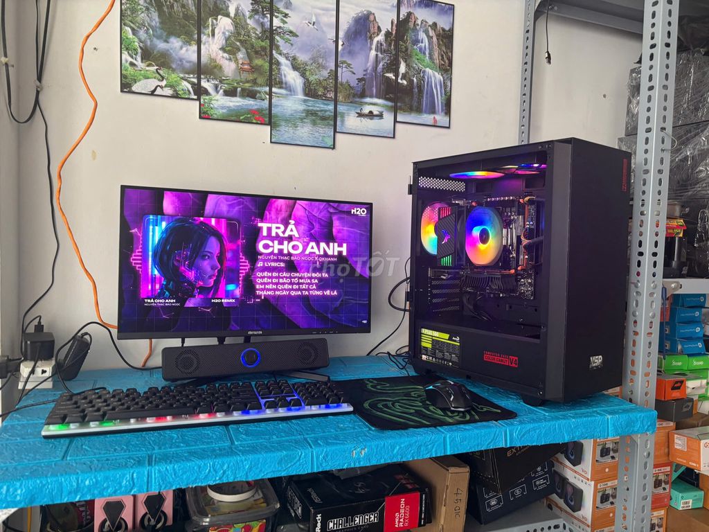PC GAMING i7-11800H 22 inch 16GB/256GB Like New. Mua bán Máy tính để bàn tại Quận Phú Nhuận Tp Hồ Chí Minh được đăng bởi VINH THÀNH COMPUTER hình 1