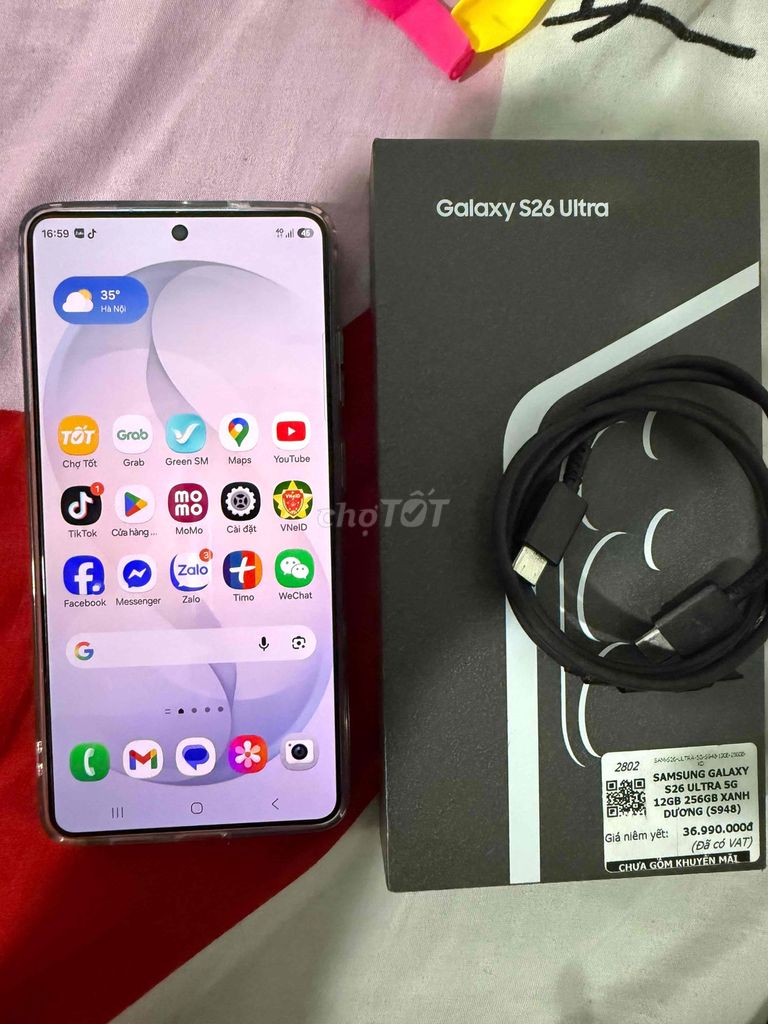 Samsung Galaxy S26 Ultra 256GB Xanh. Mua bán Điện thoại tại Quận 7 Tp Hồ Chí Minh được đăng bởi gia vinh hình 1