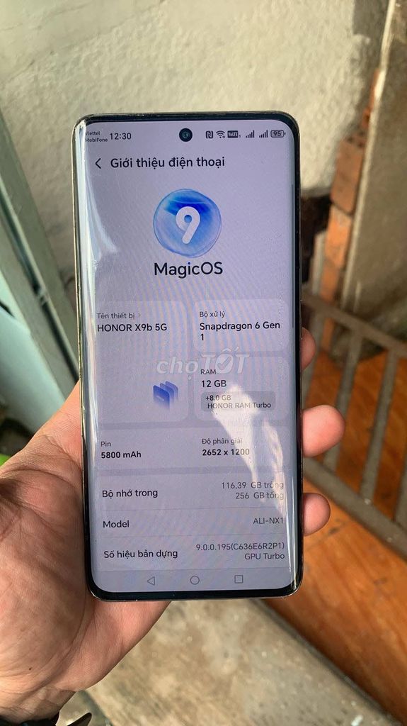Honor X9B 5G 12GB/256GB Cam. Mua bán Điện thoại tại Quận 1 Tp Hồ Chí Minh được đăng bởi Hội Đồ Điện Tử hình 1