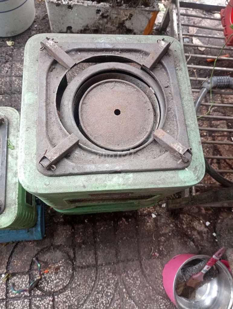 Bếp lò xô Xanh lá Kim loại. Mua bán Bếp, lò, đồ điện nhà bếp tại Quận 8 Tp Hồ Chí Minh được đăng bởi Khoi Philips hình 1