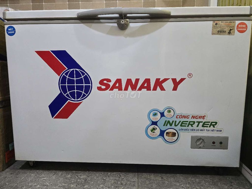 Tủ đông SANAKY VH-3699W3 260L đã sử dụng. Mua bán Tủ lạnh tại Quận Tân Bình Tp Hồ Chí Minh được đăng bởi A. Huyên hình 1