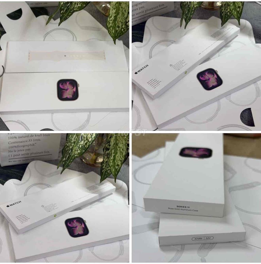 Apple Watch Series 11 Hồng 42mm esim newseal. Mua bán Thiết bị đeo thông minh tại Quận 10 Tp Hồ Chí Minh được đăng bởi TIN STORE hình 1