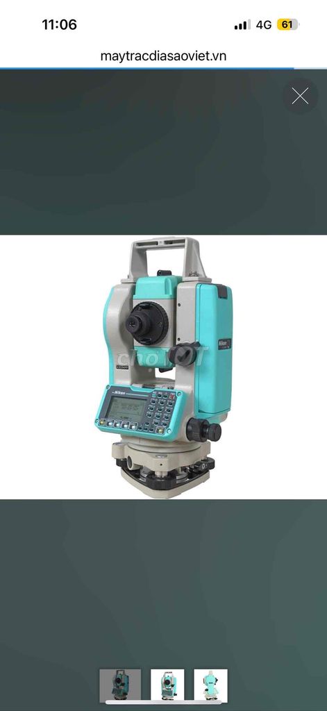 Máy Toàn Đạc Điện Tử Nikon DTM-322