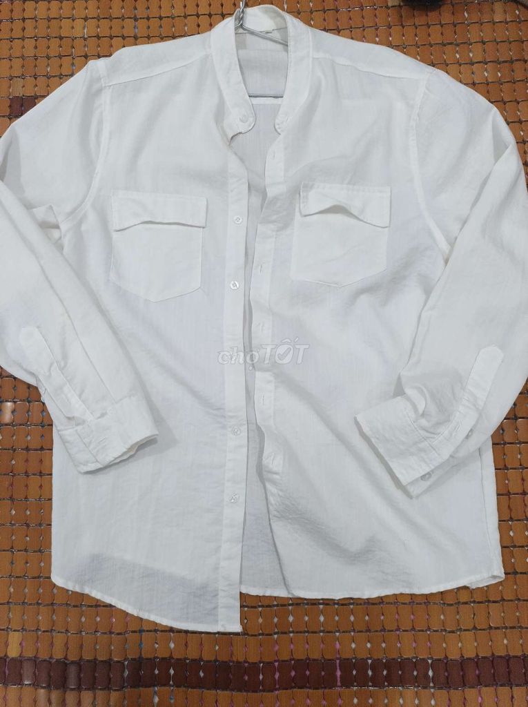 Áo sơ mi nam Đũi size 3XL Trắng. Mua bán Quần áo tại Thành phố Dĩ An Bình Dương được đăng bởi Hồng Quân hình 1