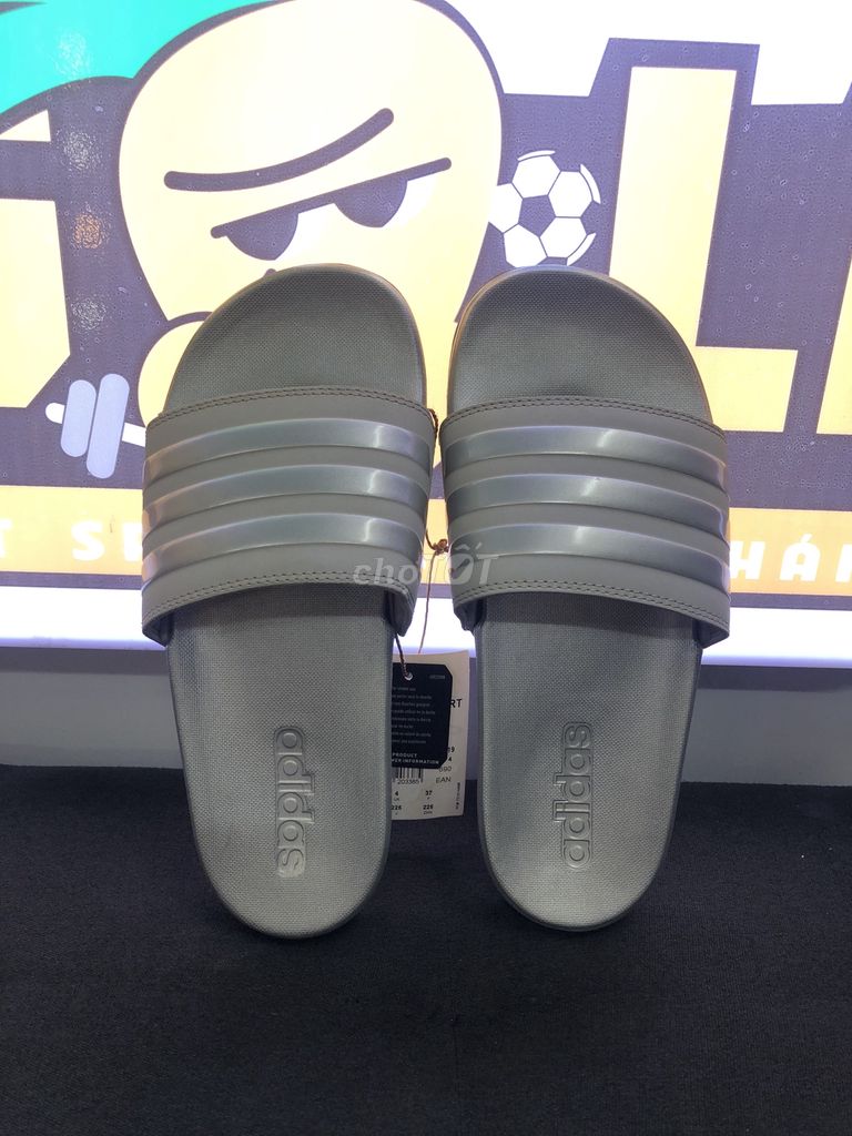 Dép nam nữ Adidas Silver chính hãng