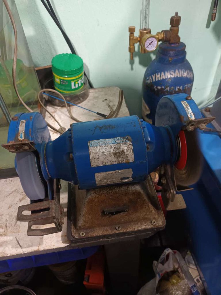 Máy mài FUJI SEISAKU F-101 Xanh 150W. Mua bán Đồ chuyên dụng, Giống nuôi trồng tại Huyện Củ Chi Tp Hồ Chí Minh được đăng bởi Bảo Huy hình 1