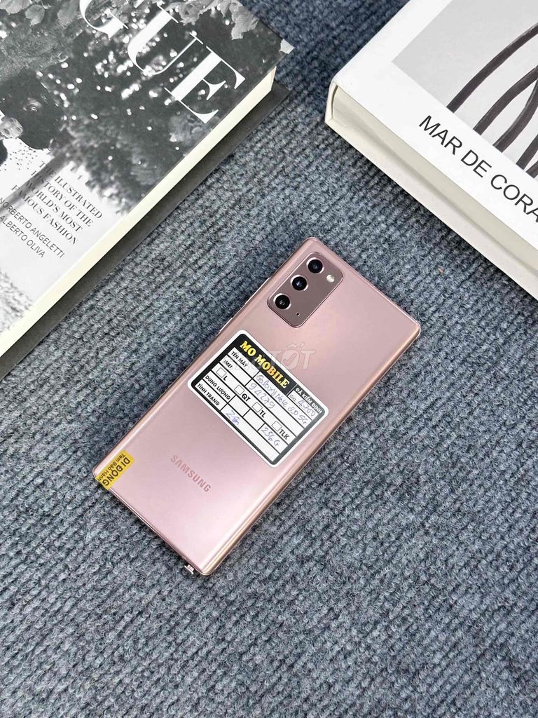 Samsung Note20 5G 128GB - GÓP 0Đ. Mua bán Điện thoại tại Quận Ninh Kiều Cần Thơ được đăng bởi Minh Mobile hình 1