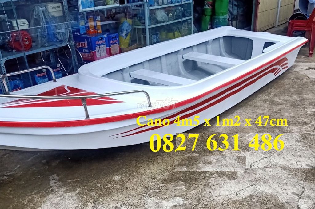 Thuyền cano chở 6 người, Thuyền chở khách 8 người