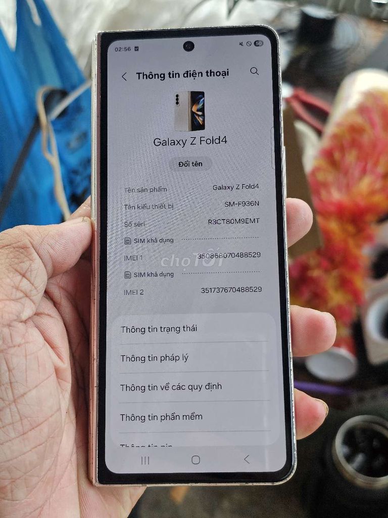 Galaxy Z Fold4 512GB trải nghiệm lướt web . Mua bán Điện thoại tại Quận 8 Tp Hồ Chí Minh được đăng bởi Thiên Hòa mobile  hình 1