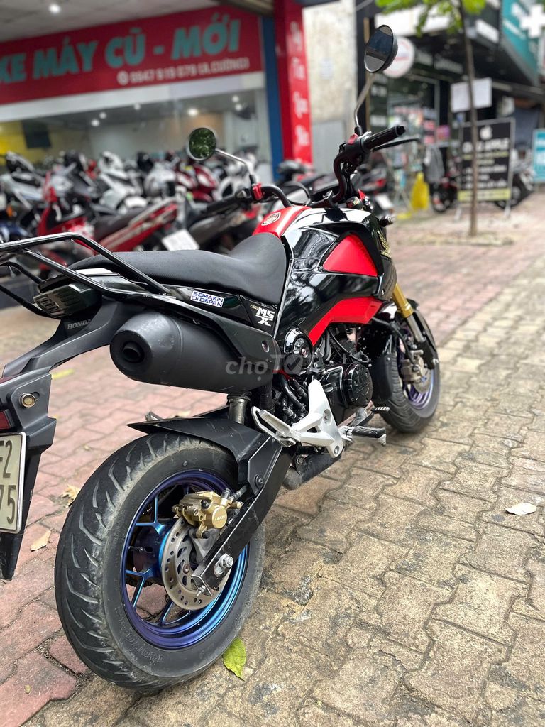 Xe máy Honda MSX 2016 màu Đỏ Đen số sàn. Mua bán Xe máy tại Thành phố Biên Hòa Đồng Nai được đăng bởi Phương nguyễn  hình 4