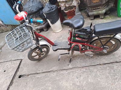 Xe đạp điện HKbike màu Đỏ Đã sử dụng. Mua bán Xe điện tại Huyện Bình Chánh Tp Hồ Chí Minh được đăng bởi Anh dung