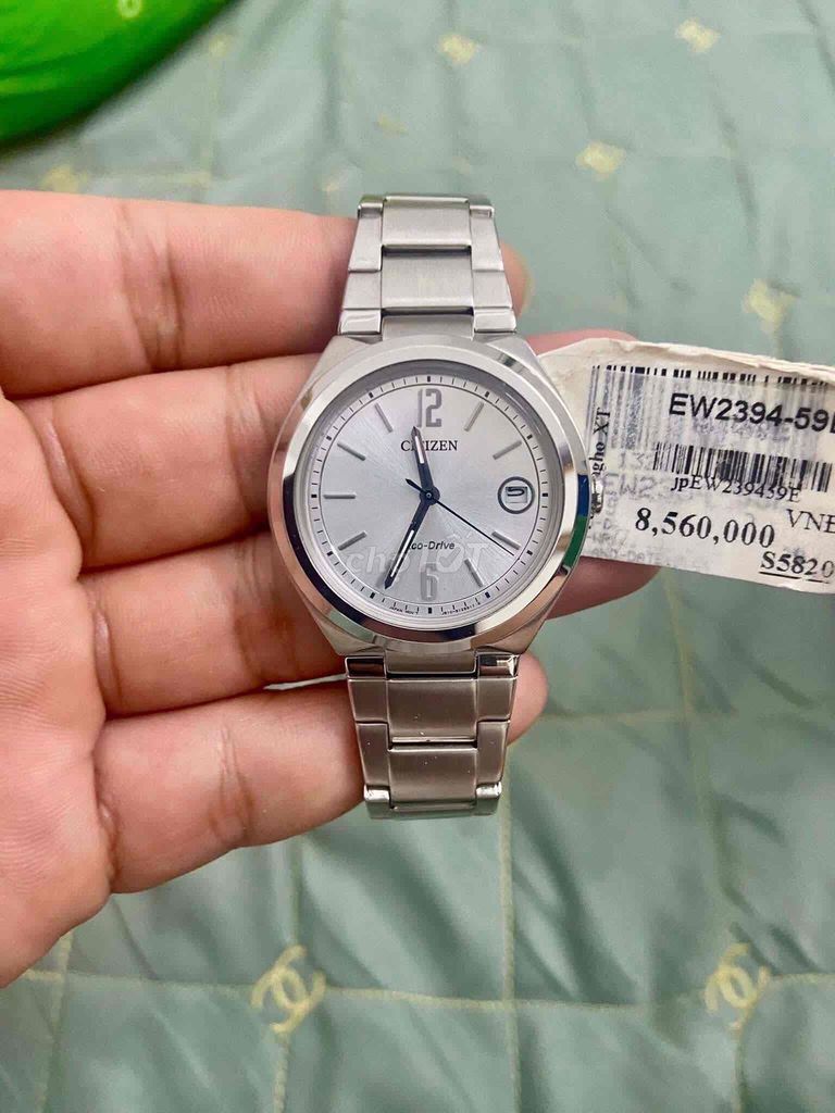 Đồng hồ Citizen EW2394-59L Nữ Bạc. Mua bán Đồng hồ tại Thành phố Thủ Dầu Một Bình Dương được đăng bởi NHÀ XÃ HỘI BECAMEX ĐỊNH HOÀ hình 1