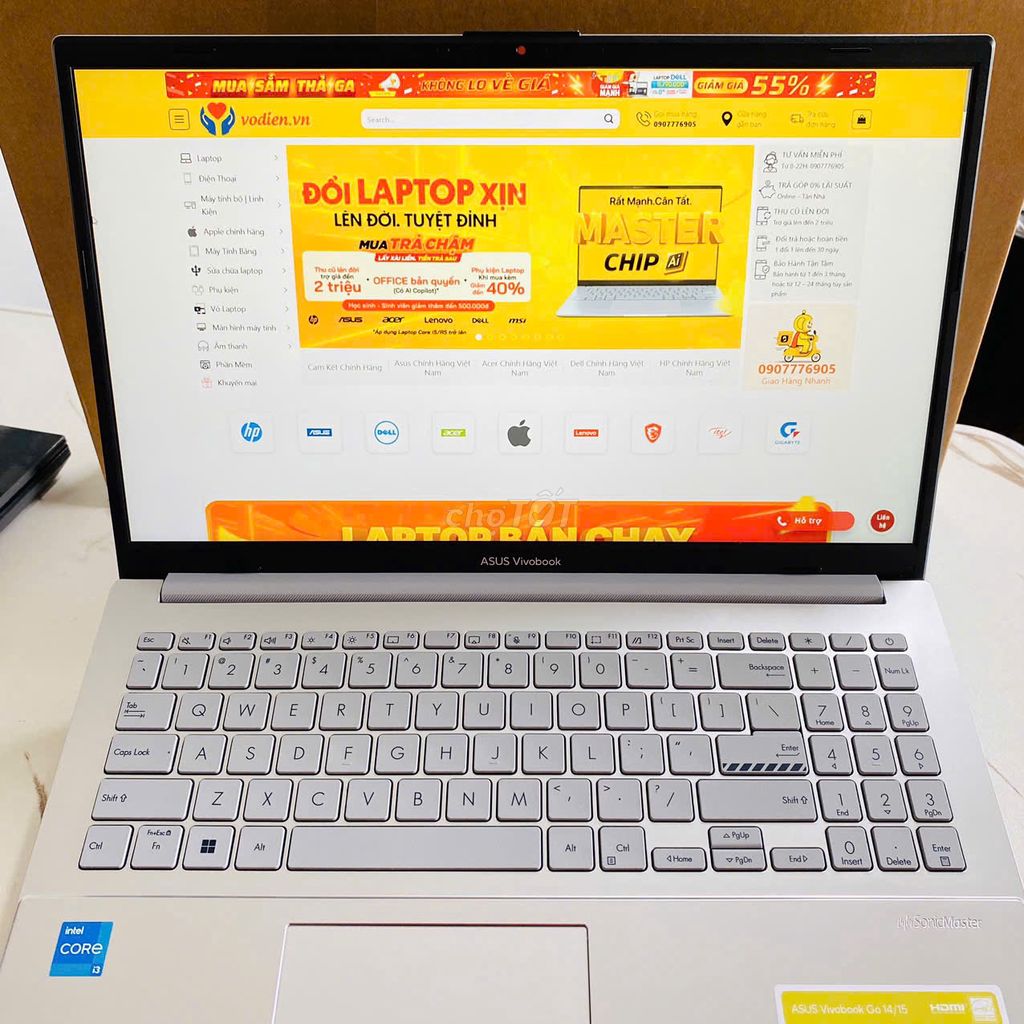 Asus Vivobook Go15 E1504GA i3-N305-8G-256G-FullBox. Mua bán Laptop tại Quận Ninh Kiều Cần Thơ được đăng bởi Võ Diện hình 1