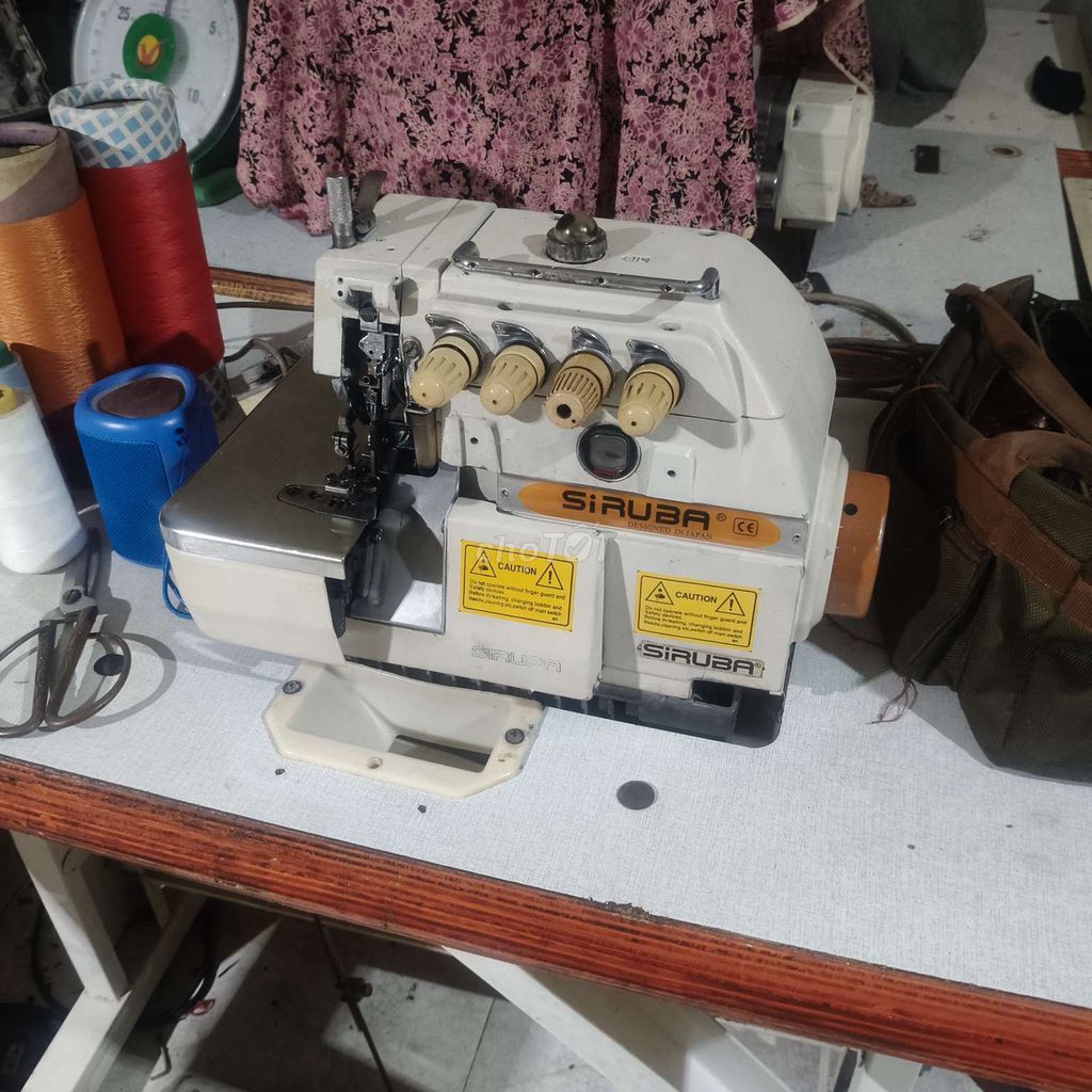 Máy vắt sổ Siruba hai kim bốn chỉ liền trục Nhật. Mua bán Đồ chuyên dụng, Giống nuôi trồng tại Huyện Bình Chánh Tp Hồ Chí Minh được đăng bởi Cường  hình 1